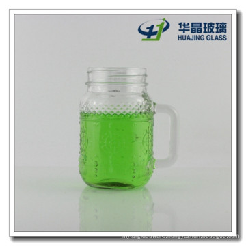 450ml Glass Beverage Bottle Glass Beer Mugs